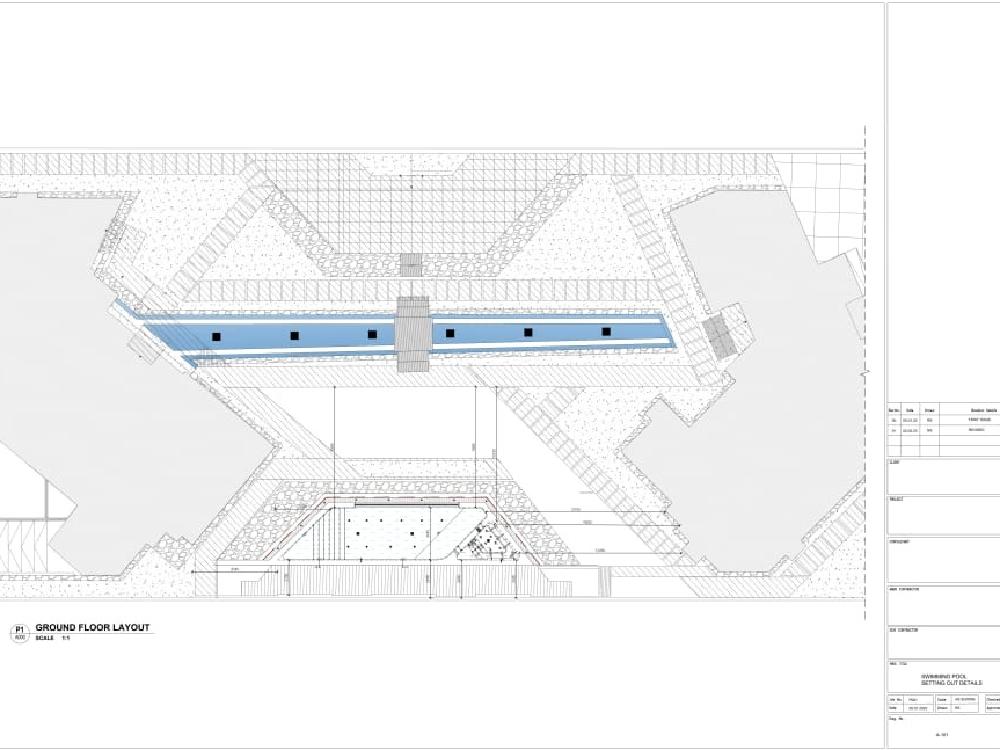 Approval-ready pool construction and technical drawings